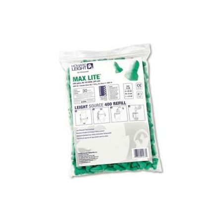 North Safety Howard Leight Max Lite LPF-LS4-REFILL Dispenser Refill, T-Shape, 200 Pair LPF-LS4-REFILL